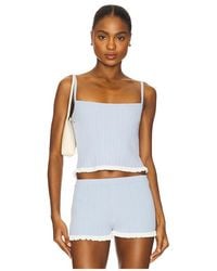 Lovers + Friends - Marna Rib Tank - Lyst