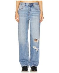 GRLFRND - Bella Low Rise Boyfriend - Lyst