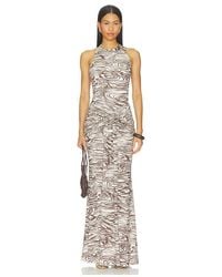 Amanda Uprichard - Breana Maxi Dress - Lyst