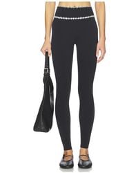 LSPACE - Heartbreaker Legging En Color Negro, Blanco Talla (También En Xs, M, Xl) - Lyst
