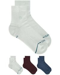 Stance - Icon Quarter 3 Pack Socks - Lyst