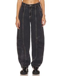 ROTATE BIRGER CHRISTENSEN - Sunday Washed Wide Pants - Lyst