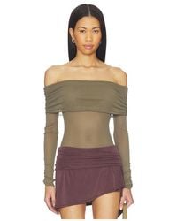 Free People - Forget Me Not Bodysuit - Lyst