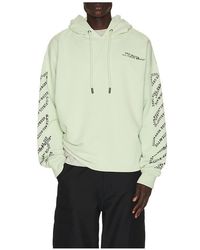 Off-White c/o Virgil Abloh - Type Arrow Loose Hoodie - Lyst