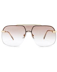 Aire - Gafas De Sol Venatici En Color Oro Metálico Talla - Lyst