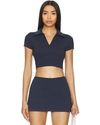 WellBeing + BeingWell - Movewell Frankie Polo Top - Lyst