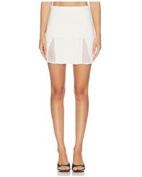 Fleur du Mal - Open Crochet Garter Skirt - Lyst