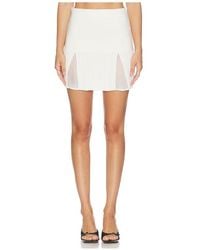 Fleur du Mal - Open Crochet Garter Skirt - Lyst