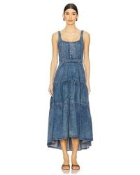 Alice + Olivia - Diana ミディ丈ドレス - Lyst