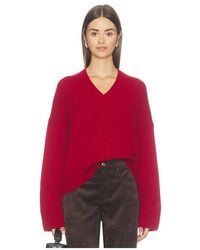 VIR VITA - Filippa Cashmere V Neck Sweater - Lyst