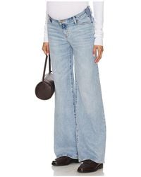 HATCH - The Maternity Wide Leg Jeans - Lyst