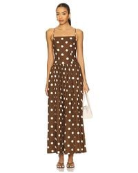 MAJORELLE - Dot Maxi Dress - Lyst