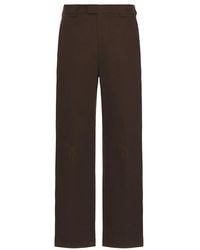 House Of Sunny - Tailored Worker Pants En Color Marrón Talla En - Lyst