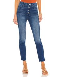 Mother Cotton The Pixie Ankle Fray in 