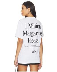 Motel Margarita - Camiseta 1 Million En Color Blanco Talla (También En M, S, Xl/1X) - Lyst