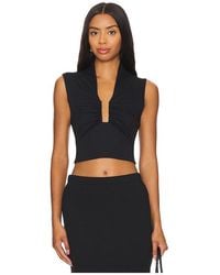 Susana Monaco - Square Wire Sleeveless Top - Lyst