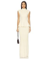Lovers + Friends - Florie Mock Neck Maxi Dress - Lyst