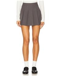 Steve Madden - Minifalda Margo En Color Gris Talla (También En 10, 12, 14, 2, 4, 6, 8) - Lyst