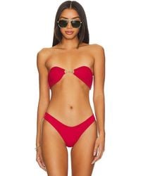 Indah - Cleo Bandeau Bikini Top - Lyst