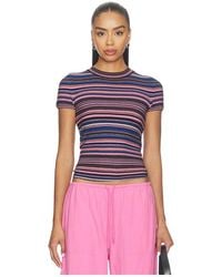 Pistola - Selene Short Sleeve Sweater Tee - Lyst
