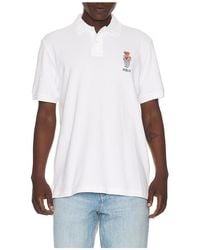 Polo Ralph Lauren - Short Sleeve Basic Mesh Novelty Summer Bear Polo - Lyst