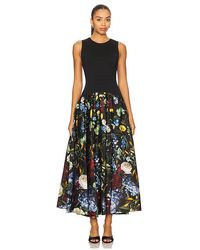 Alice + Olivia - Vestido Adley En Color Negro Talla (También En 4, 6) - Lyst