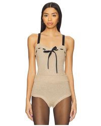For Love & Lemons - Solana Knit Tank Top - Lyst