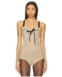 For Love & Lemons - Solana Knit Tank Top - Lyst