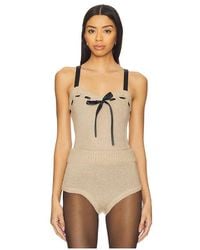 For Love & Lemons - Solana Knit Tank Top - Lyst