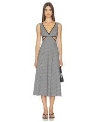LPA - Gigi Midi Dress - Lyst