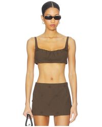 My Mum Made It - Rosette Check Bra - Lyst