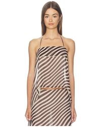 ALL THE WAYS - Jade Open Back Top - Lyst