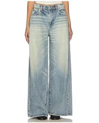GRLFRND - Luna Mid Rise Baggy Jeans - Lyst
