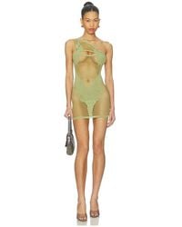 Poster Girl - Flower Mini Dress - Lyst