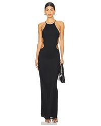 superdown - Vestido Rue En Color Negro Talla En - Lyst