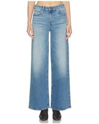 AG Jeans - Saige Wide Leg Jeans - Lyst