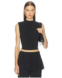 L'academie - 'Academie By Marianna Teshi Top En Color Negro Talla (También En M, S, Xl, Xs, Xxs) - Lyst