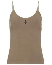 Free People - X Fp Movement Skinny Strap Logo Tank Top - Lyst