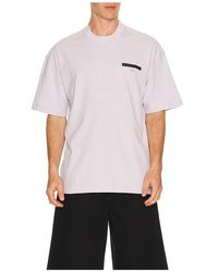 AllSaints - Redact Crew Neck Tee - Lyst