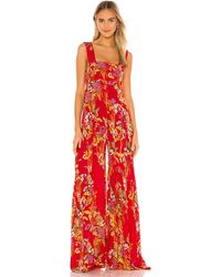 Free People Aloha ジャンプスーツ - レッド