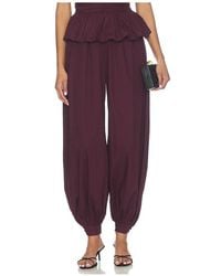 ROTATE BIRGER CHRISTENSEN - Balloon Pleated Pants - Lyst