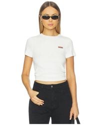 Terez - X Revolve 49Ers Pointelle Baby Tee - Lyst