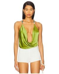 Lovers + Friends - Diamanto Top en Green - Lyst