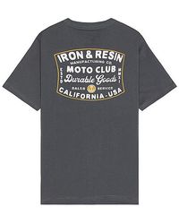Iron & Resin - Moto Club Tee - Lyst
