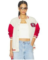 Terez - San Francisco 49Ers Bomber Jacket - Lyst