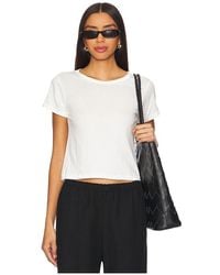 ÉTERNE - Short Sleeve Baby Tee - Lyst