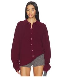 AYA MUSE - X Revolve Relaxed Knit Button Up Sweater - Lyst