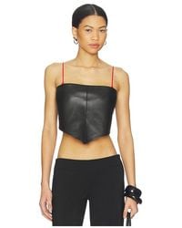Ziah - Leather Scarf - Lyst