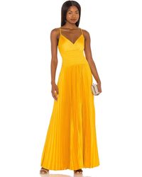BCBGMAXAZRIA Maxi Dress - Yellow