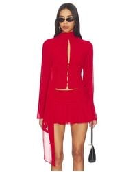 GUIZIO - Ara Long Sleeve Top - Lyst